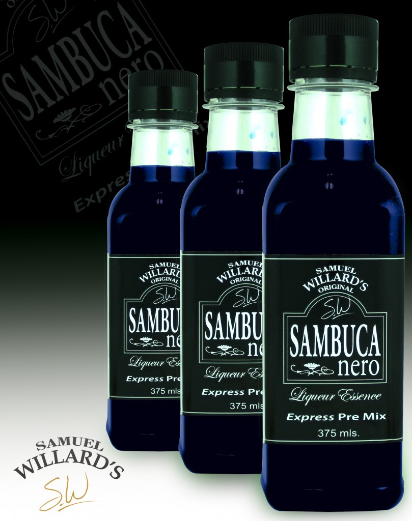 Pre Mixed Liqueur Sambuca nero  –  Makes 1.125lt