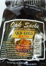Qld Gold Rum Chips  –  Makes 13.5lt