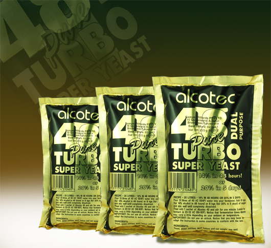 Turbo Yeast Alcotec 48